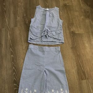 M&S Kids Pajama Outfit Size 7-8 years